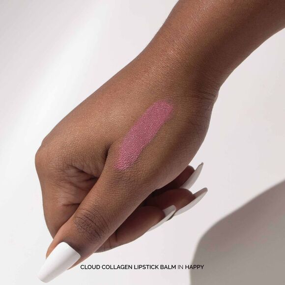 FitGlow Beauty Cloud Collagen Lipstick + Cheek Balm - Happy - Soft Matt - Picture 3 of 4